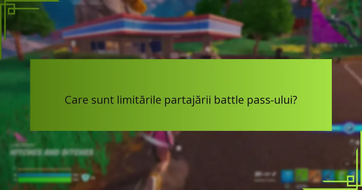Cum să legați conturile pentru partajarea battle pass-ului?